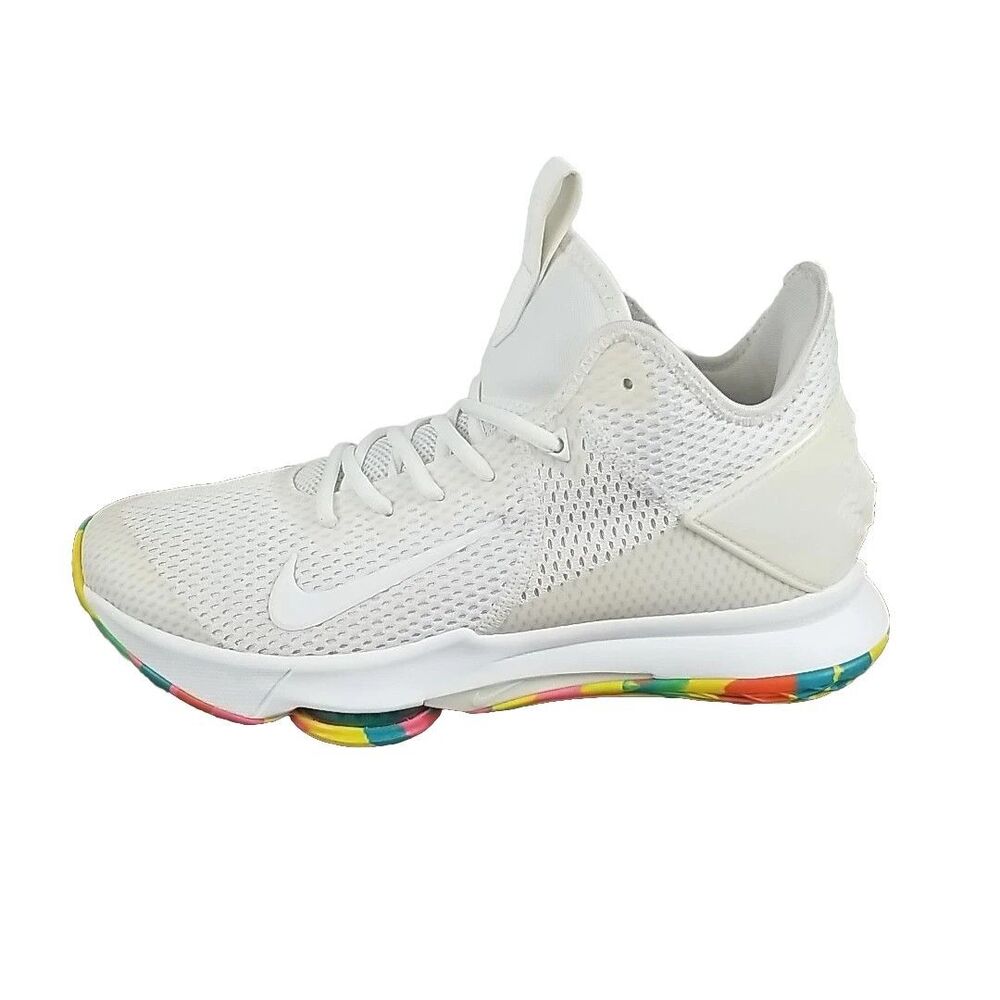 Nike Zoom Lebron Witness IV "Fruitty Pebbles" BV7427-102 Men's size 10 US